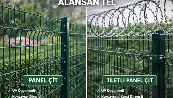 Panel Çit ve Jiletli Panel Çit