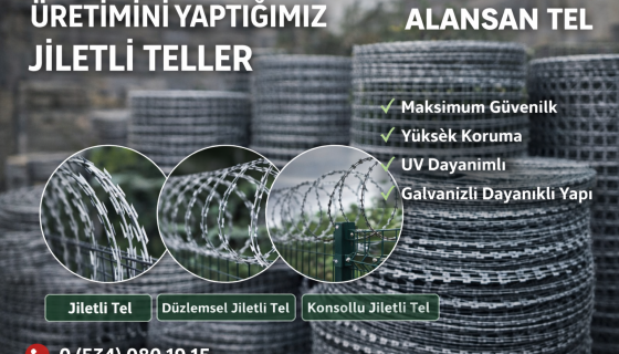 Üretimini Yaptığımız Jiletli Teller