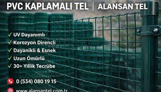 PVC Kaplamalı Tel | Alansan Tel
